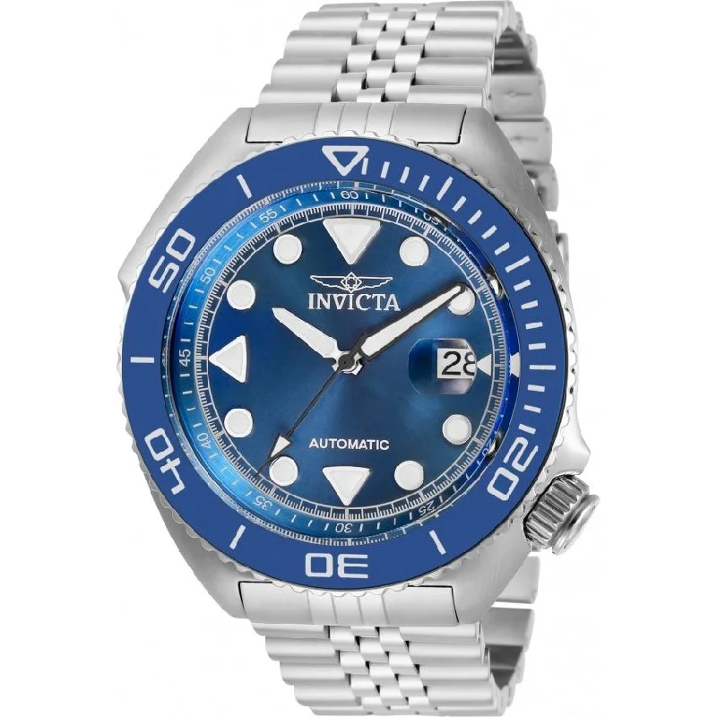 Wide band watches-Invicta Men's 30411 Pro Diver Automatic Stainless Steel Watch