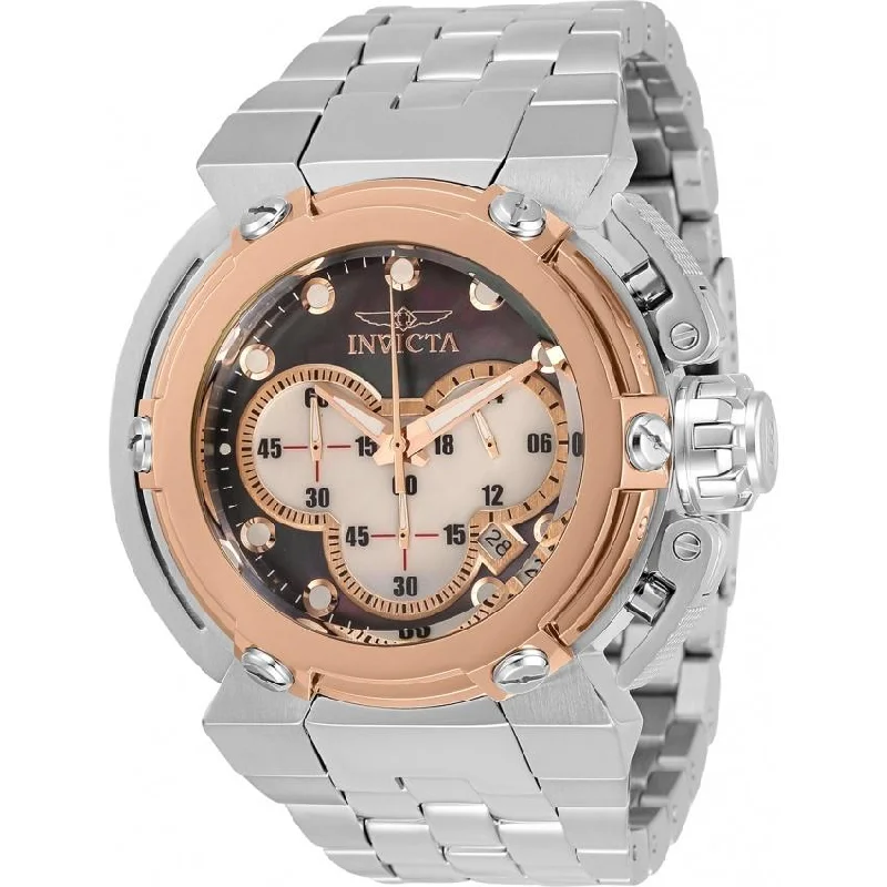 Pink gold face watches-Invicta Men's 30453 Coalition Forces Stainless Steel Watch