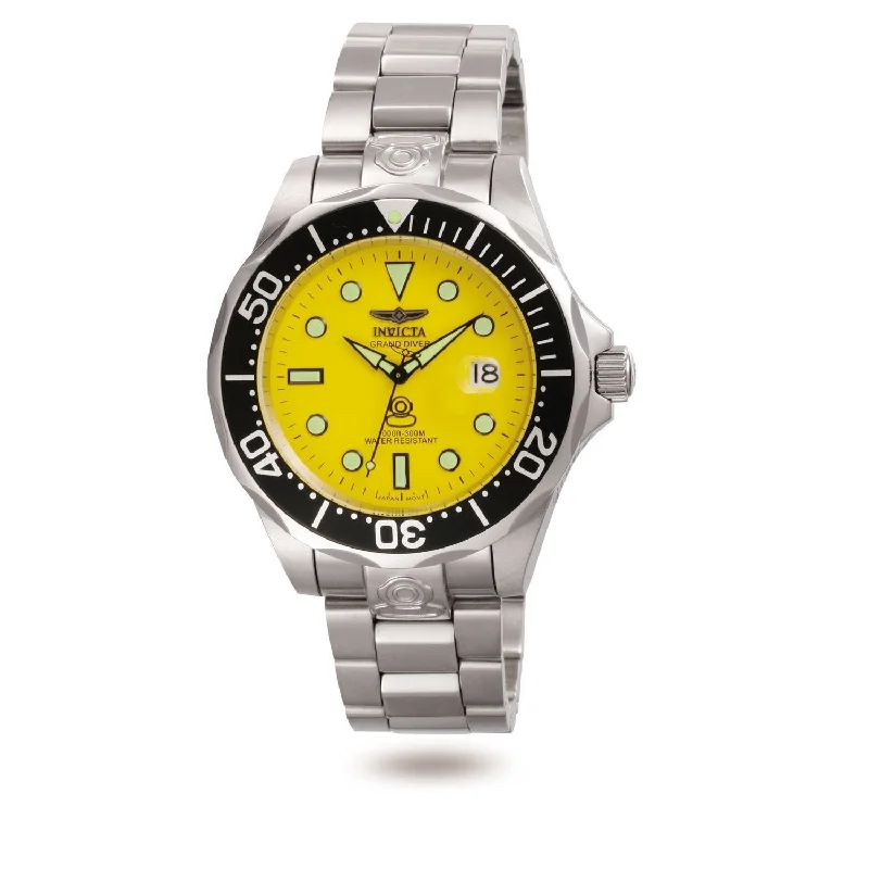 Sport waterproof watches-Invicta Men's 3048 Pro Diver Grand Automatic Stainless Steel Watch